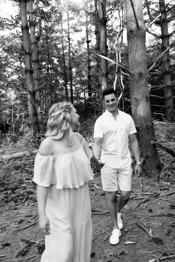 Engagement Photos at Burr Oak Nature Center
