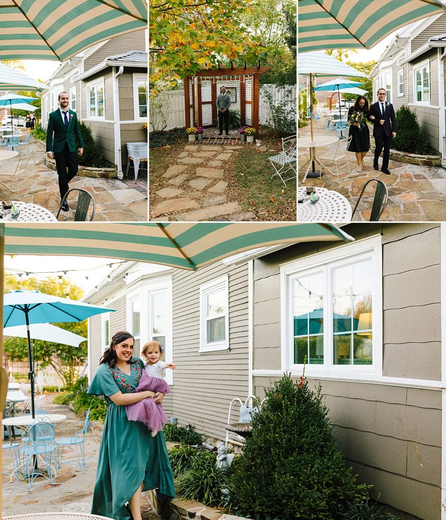 intimate micro wedding at the vintage house in overland park kansas