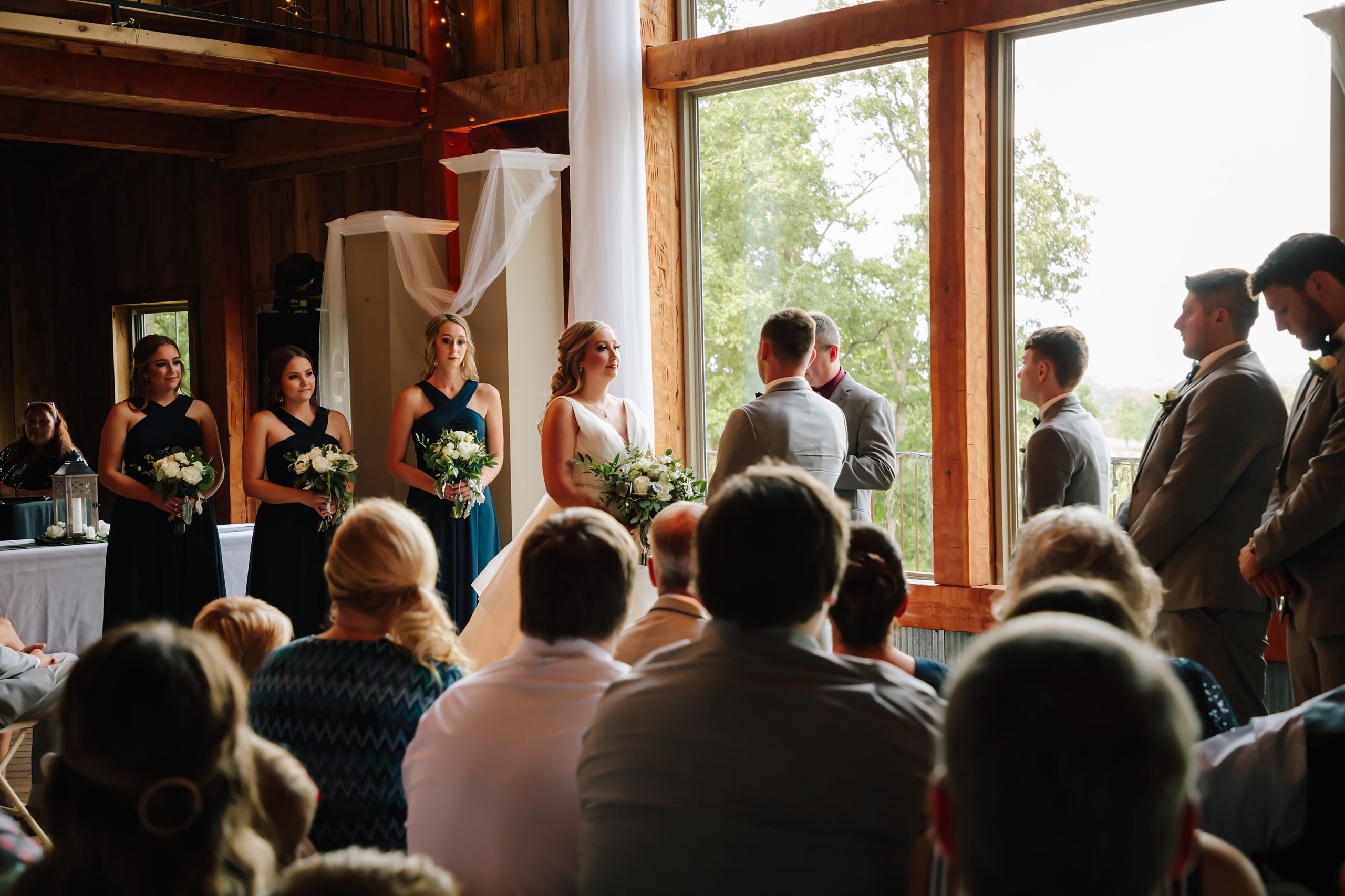 summer wedding at weathered wisdom barn