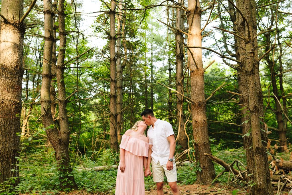 Engagement Photos at Burr Oak Nature Center