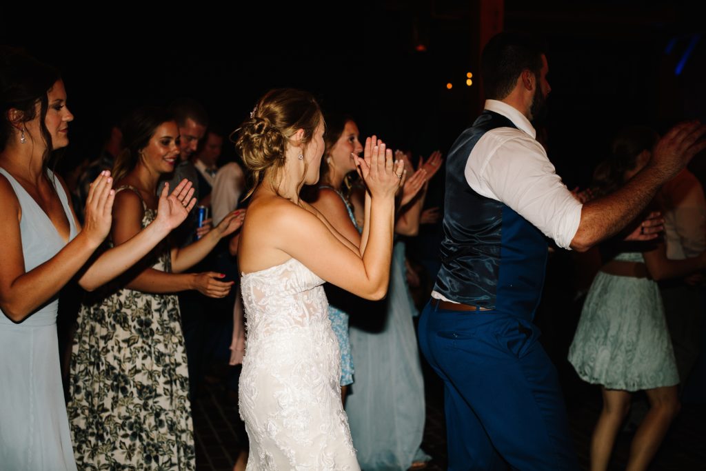 Summer Wedding at Mildale Farm, Natalie Nichole Photography, Kansas City Wedding Photographer, dance floor, wedding reception