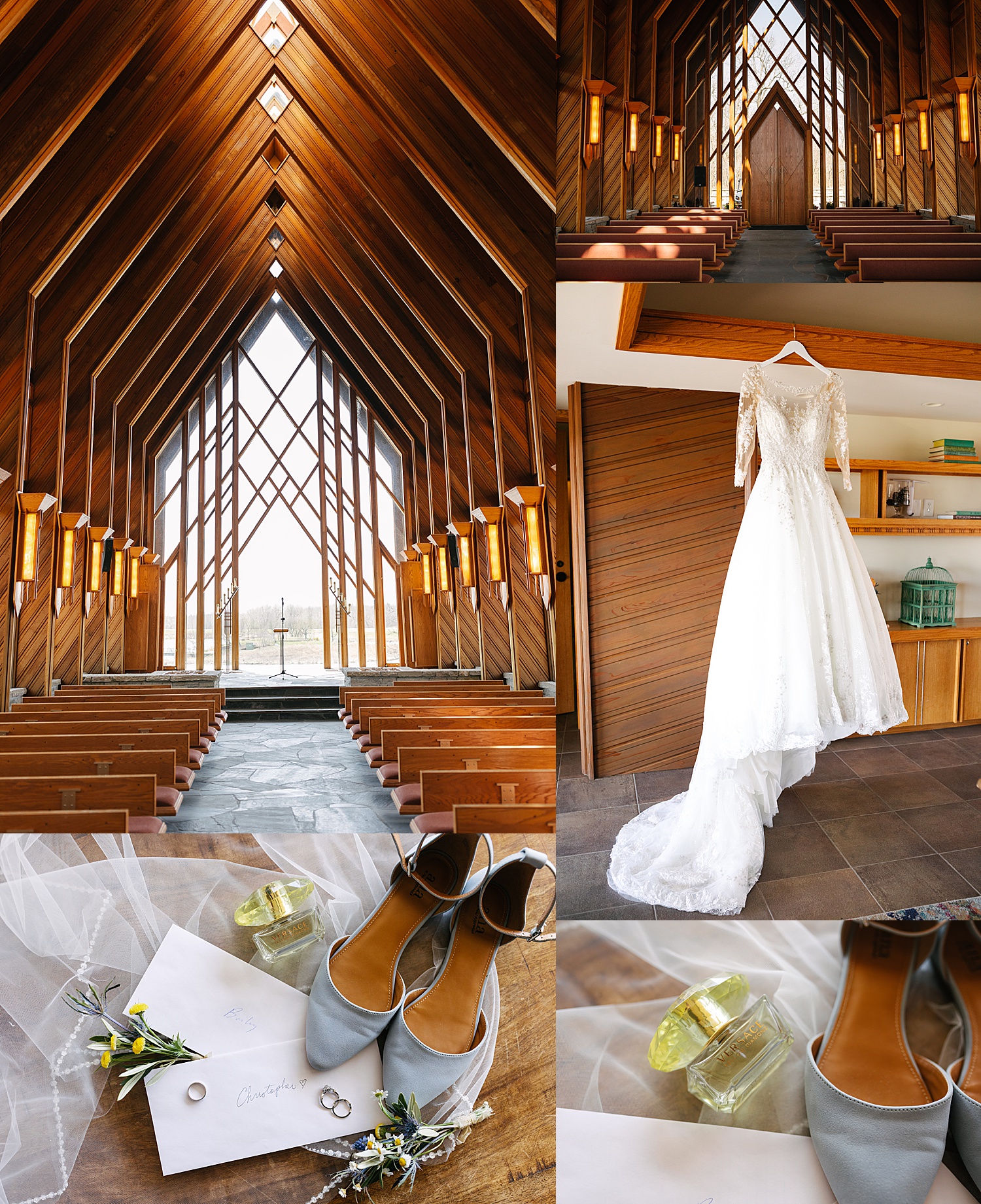 venue at Powell Gardens with white long wedding dress and blue healed shoes and wedding bands
