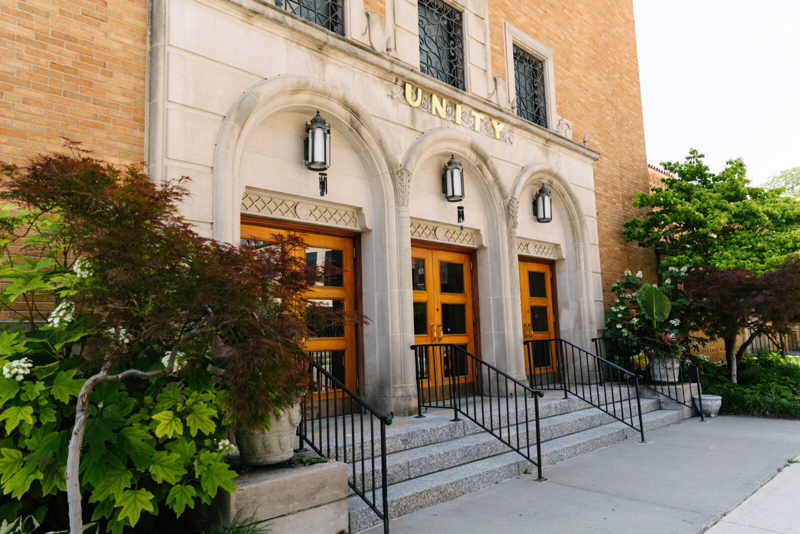 Unity Temple and Simpson House Kansas City Wedding